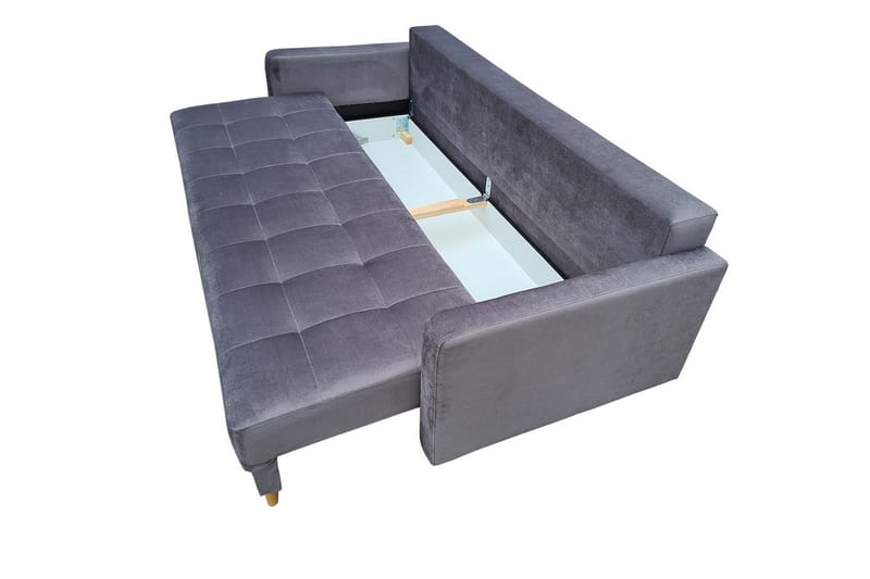 3:n ist Vuodesohva Nelas - Vihreä - Huonekalut - Sohva - Vuodesohva - 3 istuttava vuodesohva