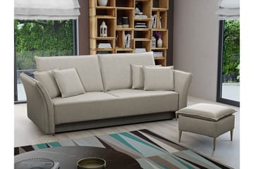 3:n ist Vuodesohva Staffin - Beige - Huonekalut - Sohva - Vuodesohva - 3 istuttava vuodesohva