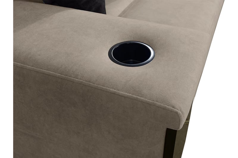 4 ist. Vuodesohva Oikea - Beige - Huonekalut - Sohva - Vuodesohva