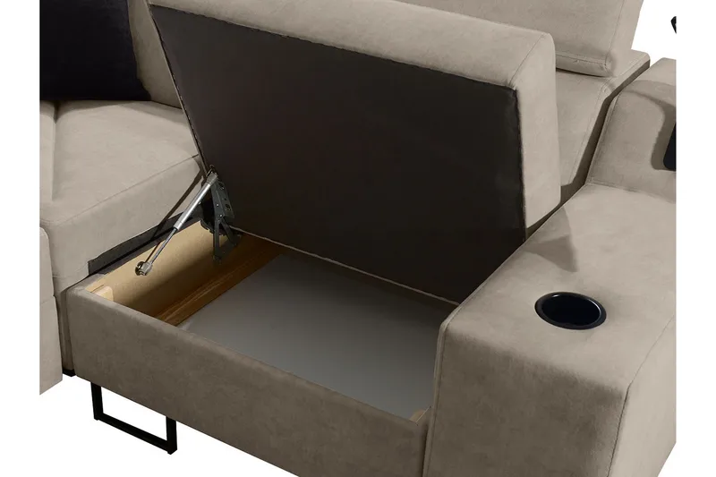 4 ist. Vuodesohva Oikea - Vihreä - Huonekalut - Sohva - Vuodesohva