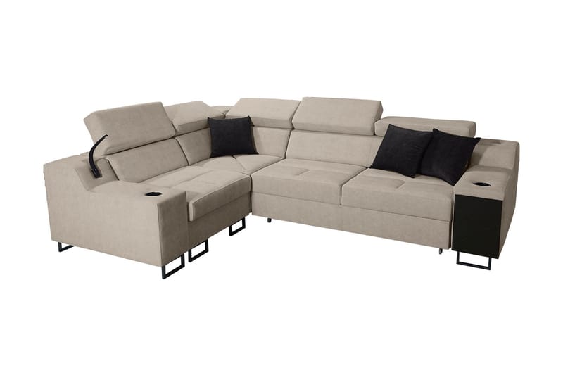 4 ist. Vuodesohva Vasen - Beige - Huonekalut - Sohva - Vuodesohva