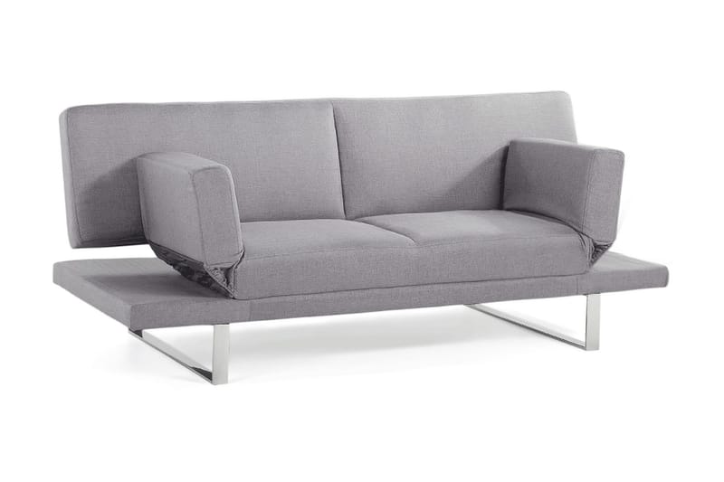 Ramsholt taittuva vuodesohva 105x192 cm kangasta - Harmaa - Huonekalut - Sohva - Vuodesohva - 4 istuttava vuodesohva