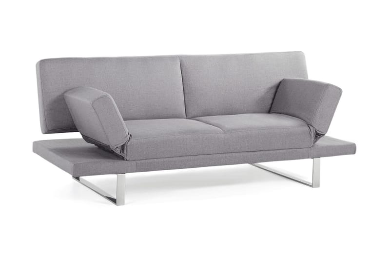 Ramsholt taittuva vuodesohva 105x192 cm kangasta - Harmaa - Huonekalut - Sohva - Vuodesohva - 4 istuttava vuodesohva