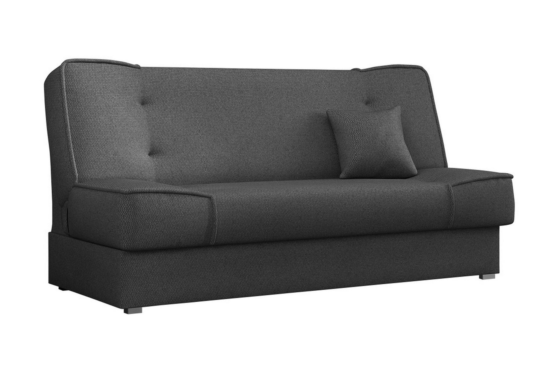 Sohva Gabi 175x80x80 cm - Musta - Huonekalut - Sohva - Vuodesohva - 4 istuttava vuodesohva
