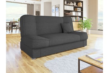Sohva Gabi 175x80x80 cm - Musta - Huonekalut - Sohva - Vuodesohva - 4 istuttava vuodesohva