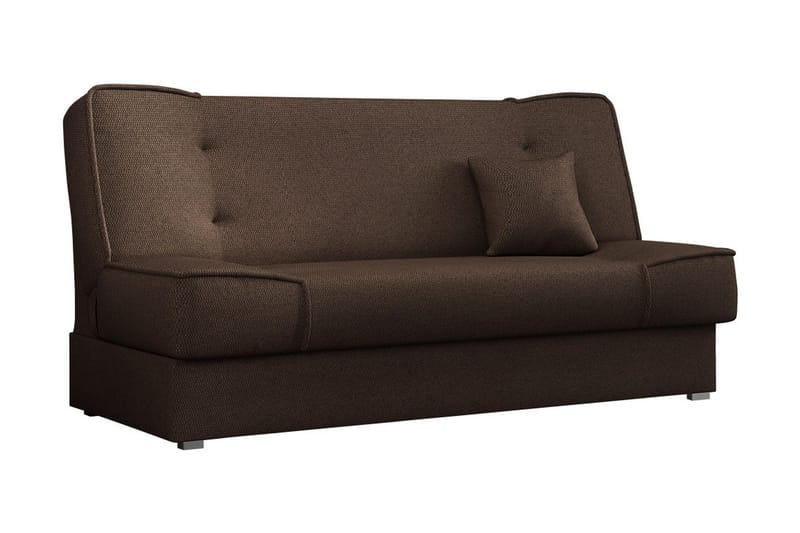 Sohva Gabi 175x80x80 cm - Ruskea - Huonekalut - Sohva - Vuodesohva - 4 istuttava vuodesohva
