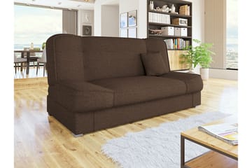Sohva Gabi 175x80x80 cm - Ruskea - Huonekalut - Sohva - Vuodesohva - 4 istuttava vuodesohva
