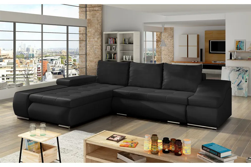 Vuodesohva Pacios divaanilla, Musta