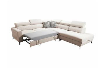 4:n ist Kulmasohva Galbally - Beige - Huonekalut - Sohva - Vuodesohva