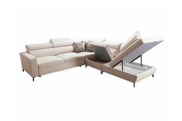 4:n ist Kulmasohva Galbally - Beige - Huonekalut - Sohva - Vuodesohva