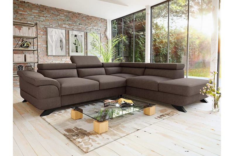 4:n ist Kulmasohva Graystone - Huonekalut - Sohva - Vuodesohva