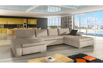 4:n ist Kulmasohva Kintore - Beige - Huonekalut - Sohva - Vuodesohva