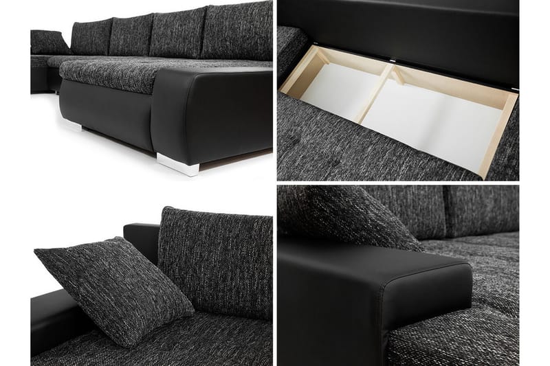 4:n ist Kulmasohva Kintore - Beige - Huonekalut - Sohva - Vuodesohva
