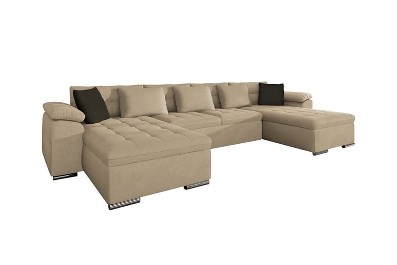 4:n ist Kulmasohva Kintore - Beige - Huonekalut - Sohva - Vuodesohva