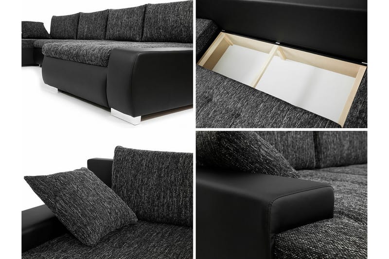4:n ist Kulmasohva Kintore - Beige - Huonekalut - Sohva - Vuodesohva