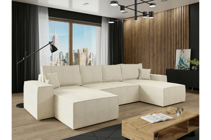 4:n ist Kulmasohva Knocklong - Kerma - Huonekalut - Sohva - Vuodesohva