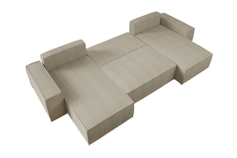 4:n ist Kulmasohva Knocklong - Vihreä - Huonekalut - Sohva - Vuodesohva