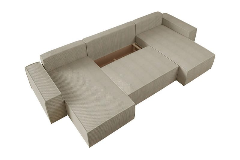 4:n ist Kulmasohva Knocklong - Vihreä - Huonekalut - Sohva - Vuodesohva