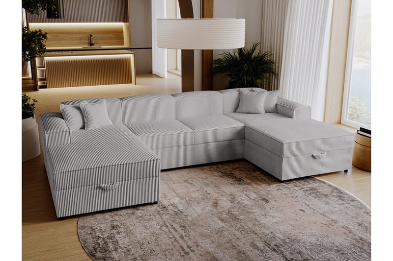 4:n ist Kulmasohva Knocklong - Huonekalut - Sohva - Vuodesohva