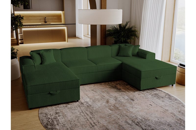 4:n ist Kulmasohva Knocklong - Huonekalut - Sohva - Vuodesohva
