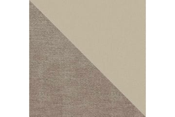 4:n ist Kulmasohva Listowel - Tummanruskea/Beige - Huonekalut - Sohva - Vuodesohva