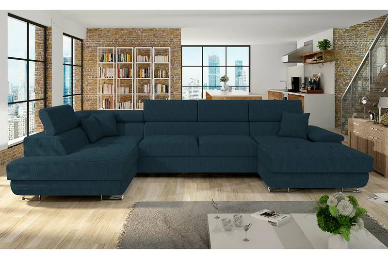 4:n ist Kulmasohva Reginia - Huonekalut - Sohva - Vuodesohva