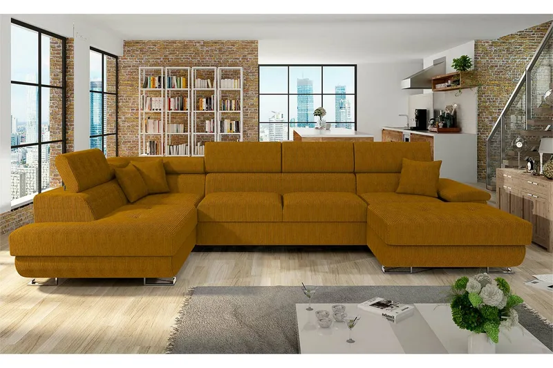 4:n ist Kulmasohva Reginia - Huonekalut - Sohva - Vuodesohva