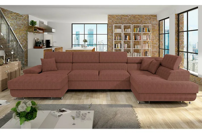 4:n ist Kulmasohva Reginia - Huonekalut - Sohva - Vuodesohva