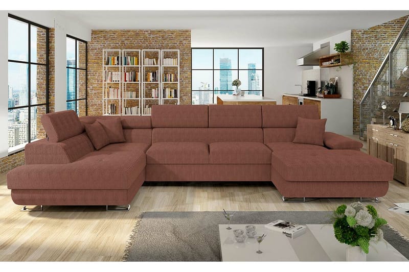 4:n ist Kulmasohva Reginia - Huonekalut - Sohva - Vuodesohva