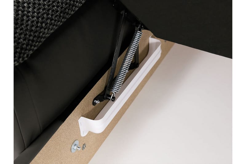 4:n ist Kulmasohva - Punainen/Musta - Huonekalut - Sohva - Vuodesohva