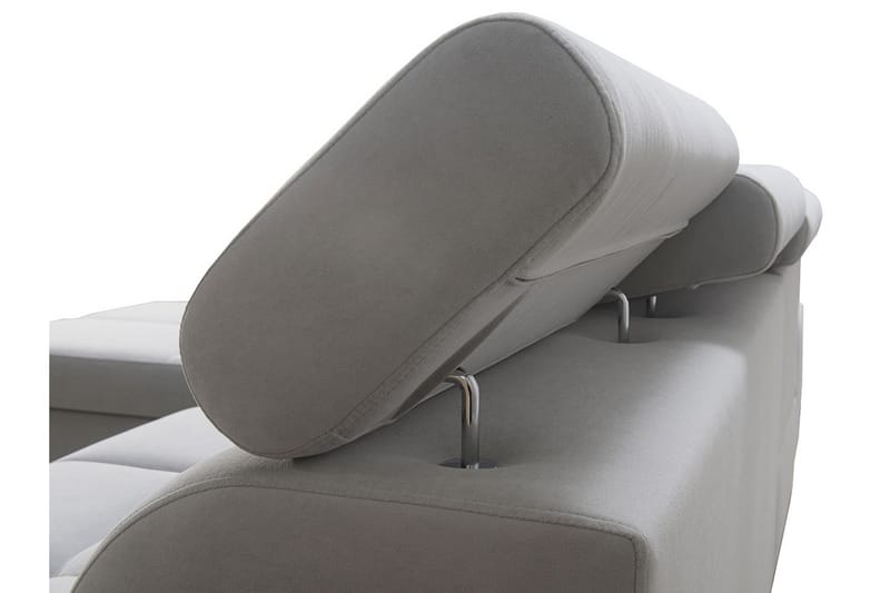 4:n ist Kulmavuodesohva Torretta Oikea - Vaaleanharmaa - Huonekalut - Sohva - Vuodesohva