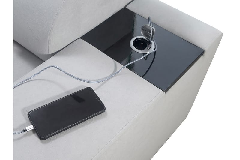 4:n ist Kulmavuodesohva Torretta Oikea - Valkoinen - Huonekalut - Sohva - Vuodesohva