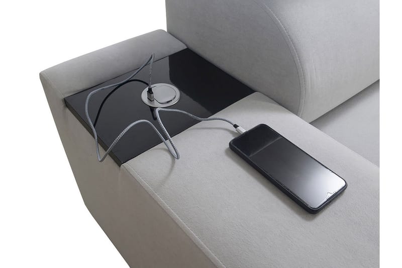 4:n ist Kulmavuodesohva Torretta Oikea - Valkoinen - Huonekalut - Sohva - Vuodesohva