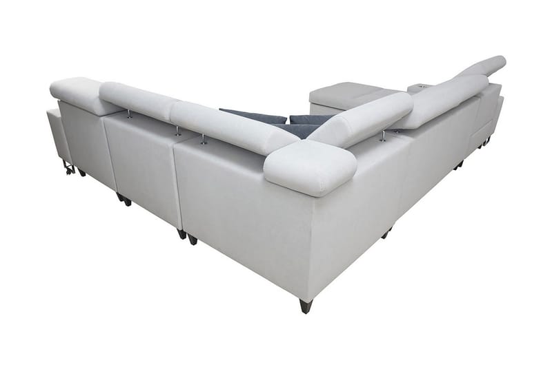 4:n ist Kulmavuodesohva Torretta Vasen - Valkoinen - Huonekalut - Sohva - Vuodesohva