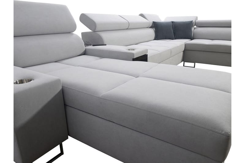 4:n ist Kulmavuodesohva Torretta Vasen - Valkoinen - Huonekalut - Sohva - Vuodesohva