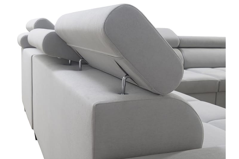 4:n ist Kulmavuodesohva Torretta Vasen - Valkoinen - Huonekalut - Sohva - Vuodesohva