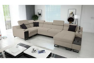 5 ist. Vuodesohva Oikea - Beige - Huonekalut - Sohva - Vuodesohva
