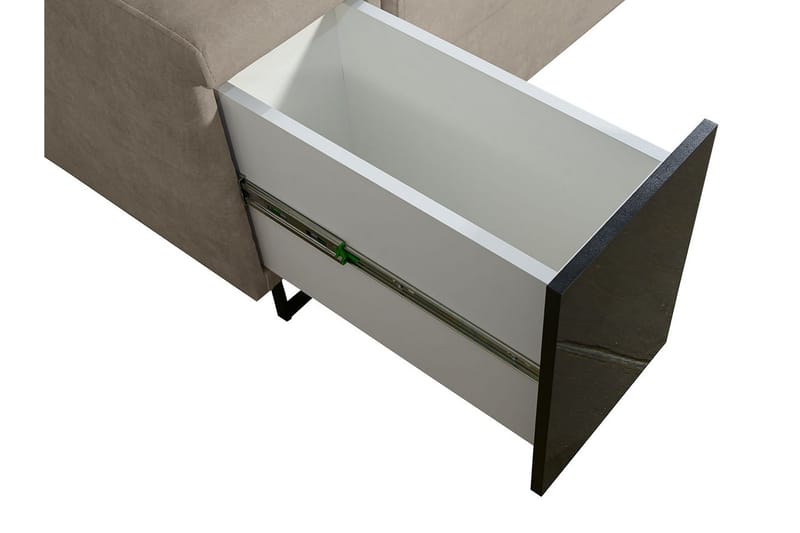 5 ist. Vuodesohva Oikea - Musta - Huonekalut - Sohva - Vuodesohva