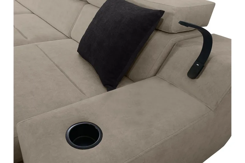 5 ist. Vuodesohva Oikea - Musta - Huonekalut - Sohva - Vuodesohva