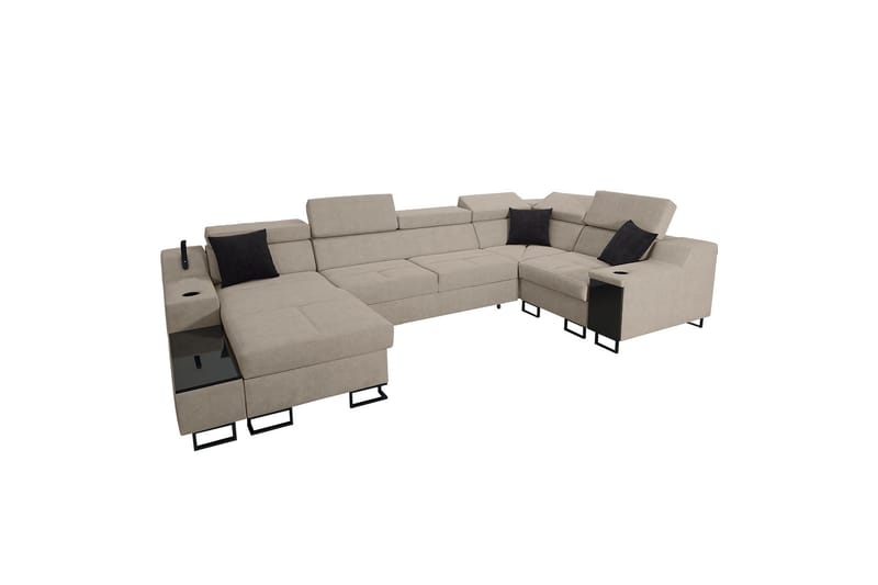 5 ist. Vuodesohva Vasen - Beige - Huonekalut - Sohva - Vuodesohva