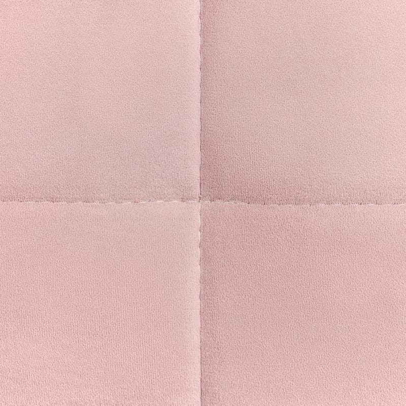 5-istuttava Vuodesohva Aberdeen - Vaaleanpunainen, Musta/Sametti - Huonekalut - Sohva - Vuodesohva