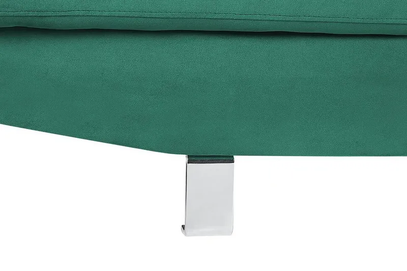 5:n ist Kulmavuodesohva Dagsvad Vasen - Sametti/Vihreä - Huonekalut - Sohva - Vuodesohva