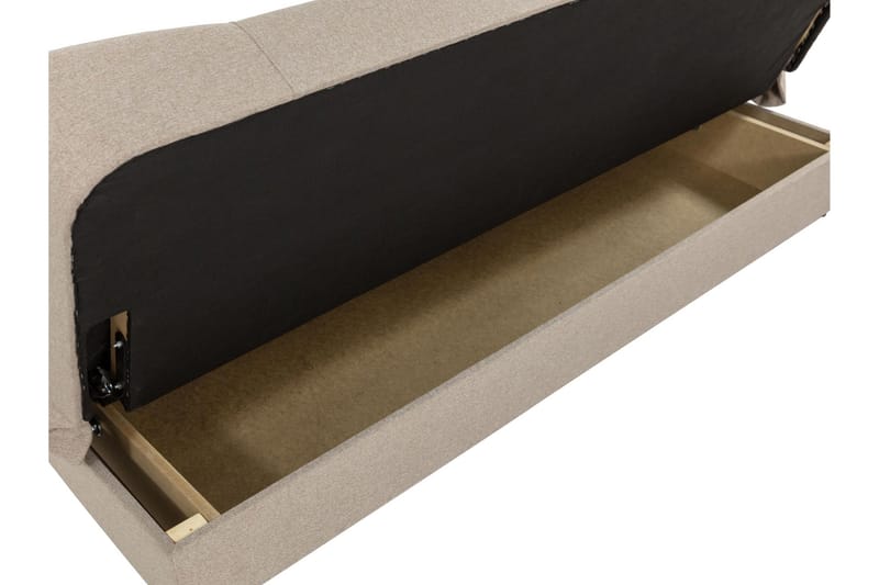 Abron Vuodesohva 3-istuttava - Beige - Huonekalut - Sohva - Vuodesohva - 3 istuttava vuodesohva