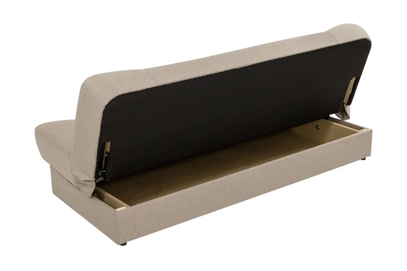 Abron Vuodesohva 3-istuttava - Harmaa - Huonekalut - Sohva - Vuodesohva - 3 istuttava vuodesohva