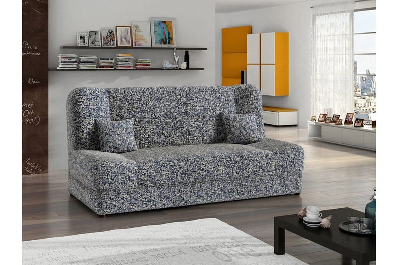 Abron Vuodesohva 3-istuttava - Laivastonsininen - Huonekalut - Sohva - Vuodesohva - 3 istuttava vuodesohva