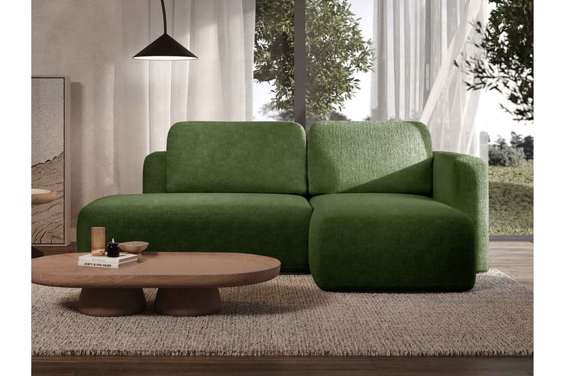 Afir Vuodesohva 2-Istuttavalla Divaanilla - Vihreä - Huonekalut - Sohva - Vuodesohva