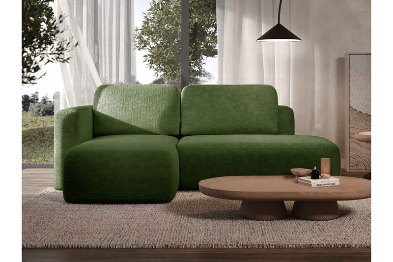 Afir Vuodesohva 2-Istuttavalla Divaanilla - Vihreä - Huonekalut - Sohva - Vuodesohva