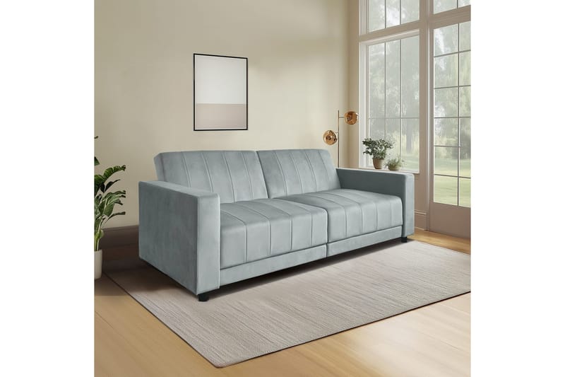 Allie Vuodesohva 3-istuttava - Harmaa - Huonekalut - Sohva - Vuodesohva - 3 istuttava vuodesohva