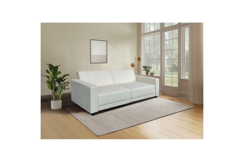 Allie Vuodesohva 3-istuttava - Valkoinen - Huonekalut - Sohva - Vuodesohva - 3 istuttava vuodesohva