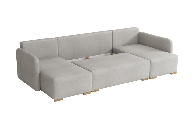 Amelus Vuodesohva 4 Hengen Sohva - Beige - Huonekalut - Sohva - Vuodesohva